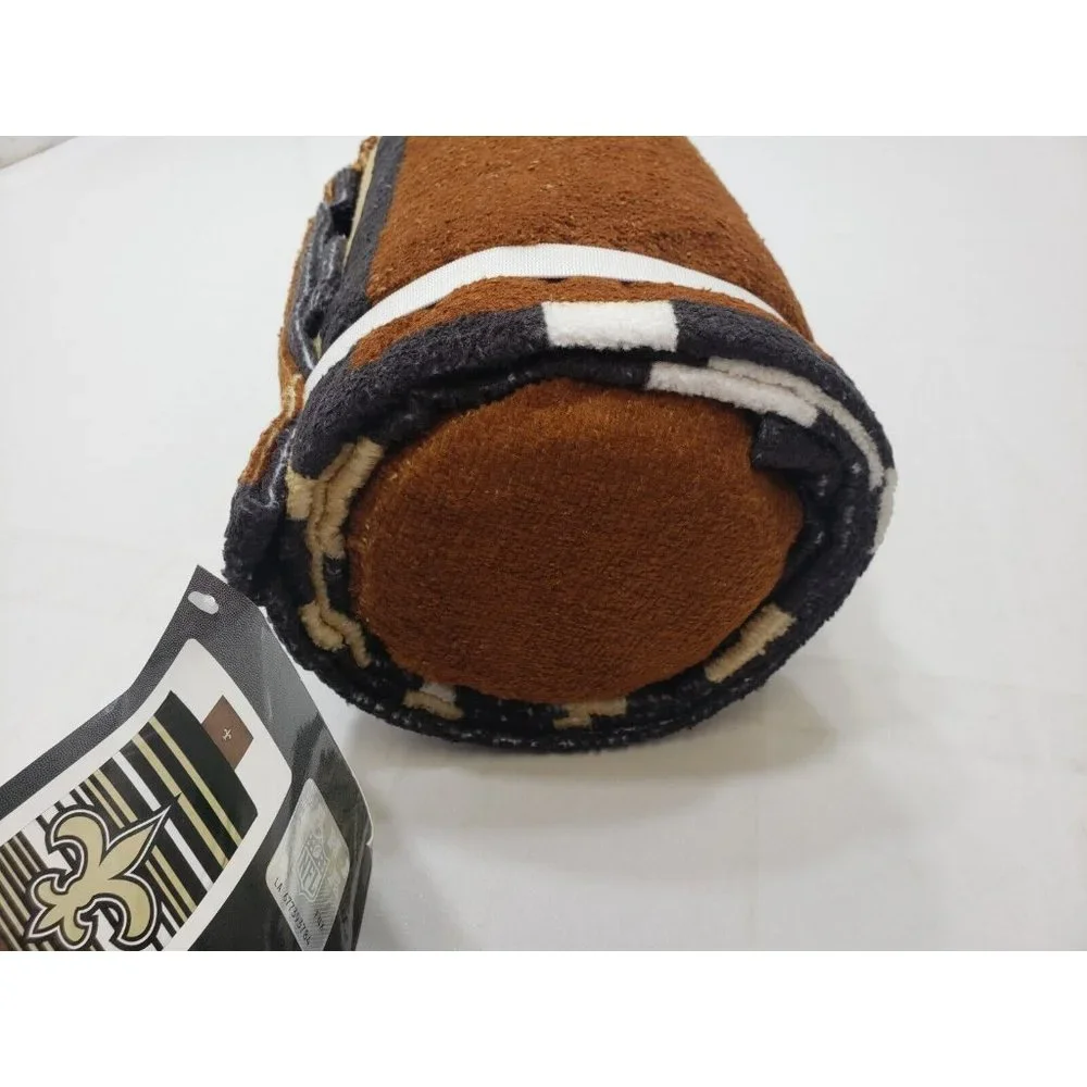 New Orleans Saints NFL Comfort Towel W/ Built-In Pillow 32x64” Portable NWT